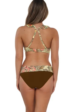 Sunsets Island Spice Capri High Waist Bottom