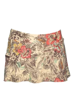 Sunsets Island Spice Sporty Swim Skirt