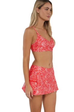 Sunsets Majorca Sporty Swim Skirt
