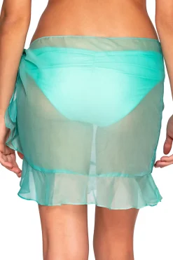 Sunsets Mint Short and Sweet Skirt