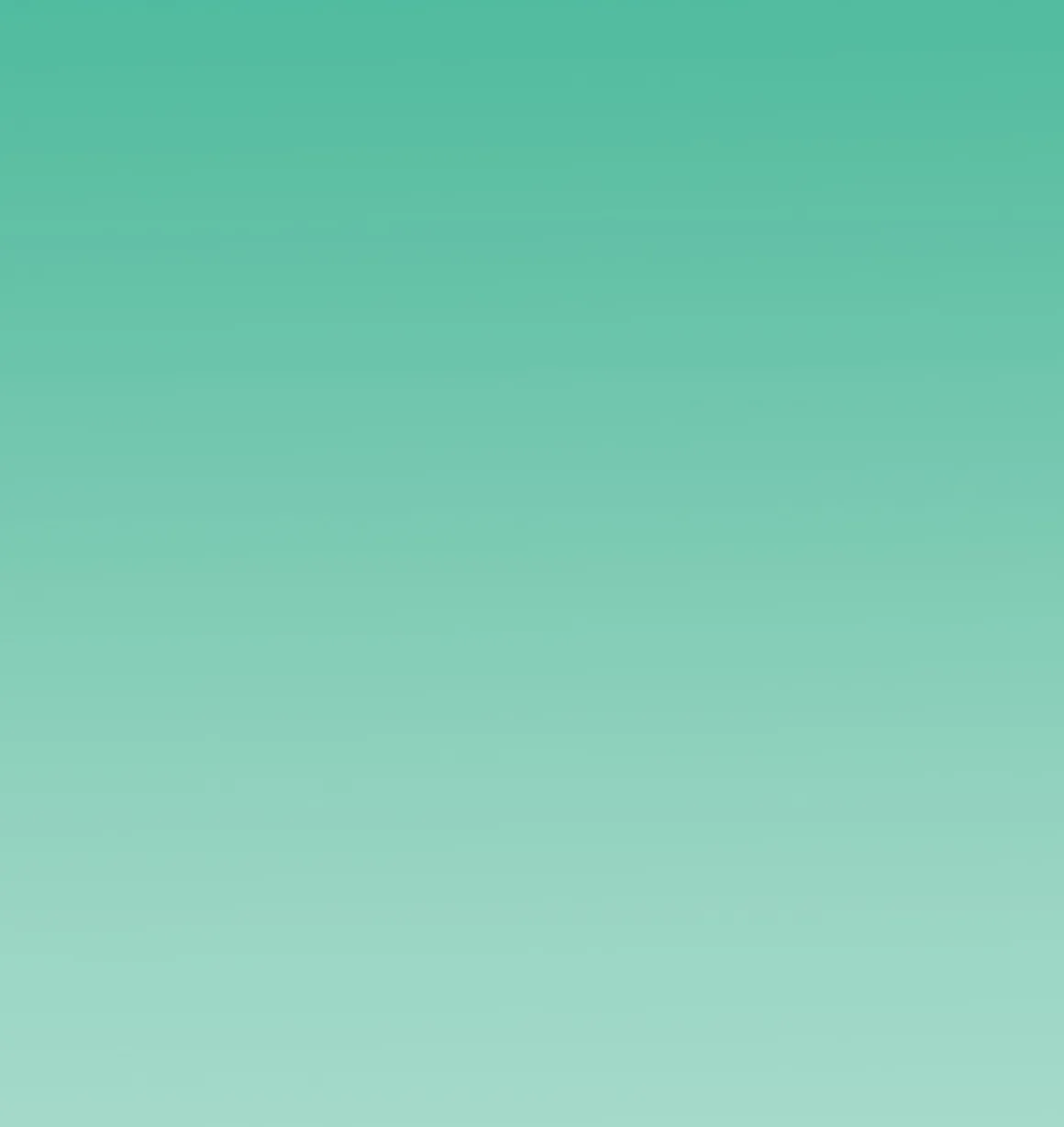 Sunsets Mint Short and Sweet Skirt
