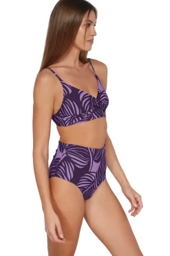 Sunsets Mystic Palms Capri High Waist Bottom