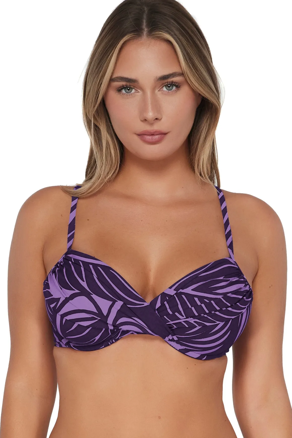 Sunsets Mystic Palms Crossroads Underwire Top