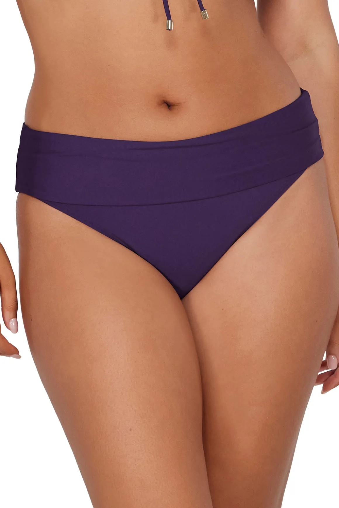 Sunsets Paradise Plum Hannah High Waist Bottom