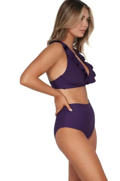 Sunsets Paradise Plum Willa Wireless Top