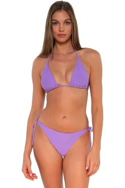 Sunsets Passion Flower Everlee Tie Side Bottom
