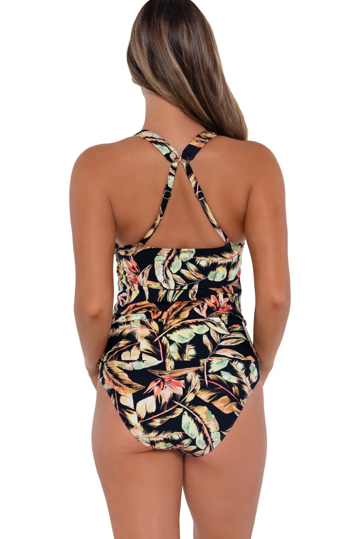 Sunsets Retro Retreat Elsie Tankini Top