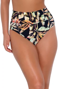 Sunsets Retro Retreat Hannah High Waist Bottom