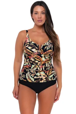 Sunsets Retro Retreat Zuri V-Wire Tankini Top