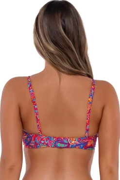 Sunsets Rue Paisley Crossroads Underwire Top