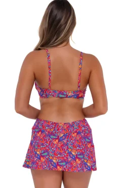 Sunsets Rue Paisley Sporty Swim Skirt