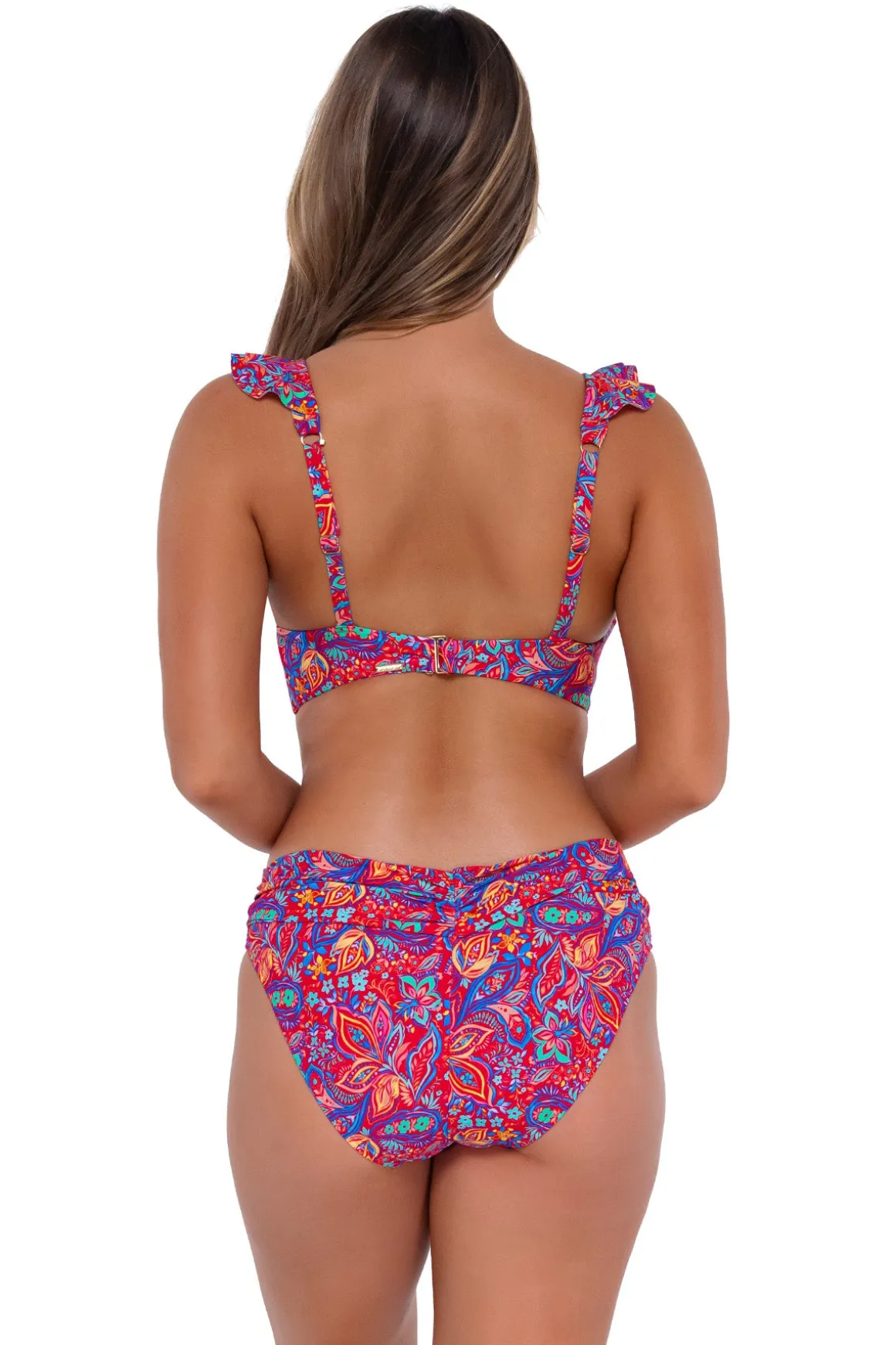 Sunsets Rue Paisley Willa Wireless Top