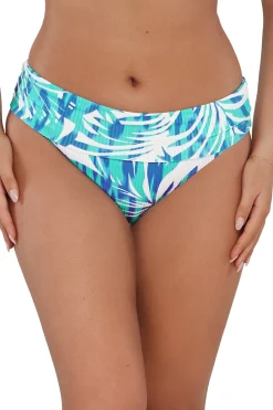Sunsets Sea Breeze Sandbar Rib Hannah High Waist Bottom
