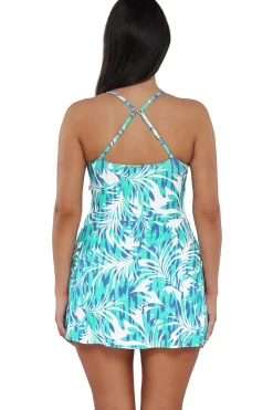 Sunsets Sea Breeze Sandbar Rib Naomi Swim Dress One Piece