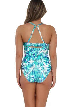 Sunsets Sea Breeze Sandbar Rib Serena Tankini Top