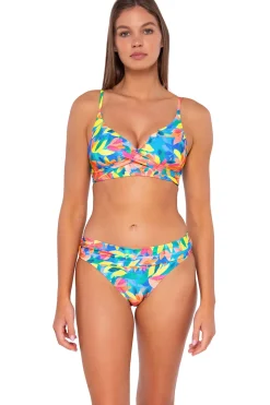 Sunsets Shoreline Petals Lyla Bralette Top