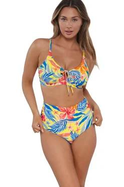 Sunsets Suncatcher Capri High Waist Bottom