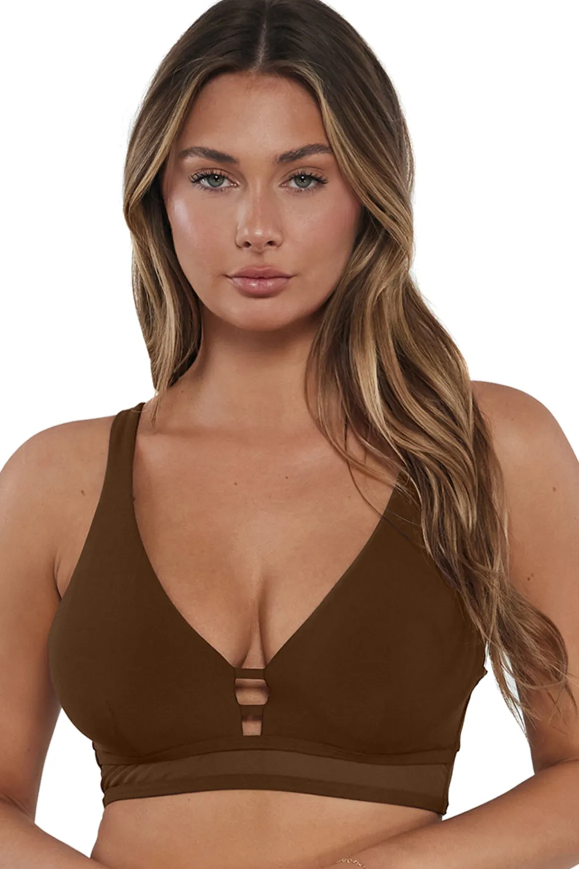 Sunsets Tiki Brown Danica Top