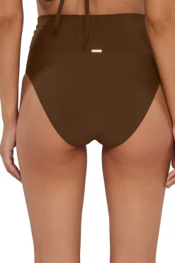 Sunsets Tiki Brown Hannah High Waist Bottom