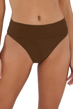 Sunsets Tiki Brown Hannah High Waist Bottom