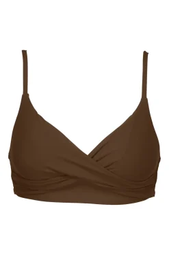 Sunsets Tiki Brown Lyla Bralette Top
