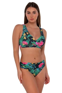 Sunsets Twilight Blooms Elsie Top