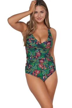 Sunsets Welcome To Rio Elsie Tankini Top