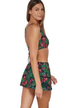 Sunsets Welcome To Rio Sporty Swim Skirt Bottom