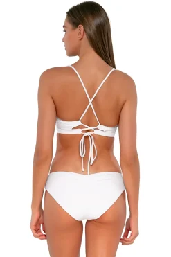 Sunsets White Lily Brandi Bralette Top