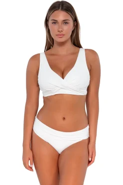 Sunsets White Lily Elsie Top